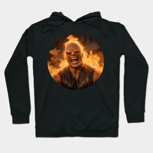 Mr. ROCK is Laughing His BALD head is ON FIREEE Hoodie